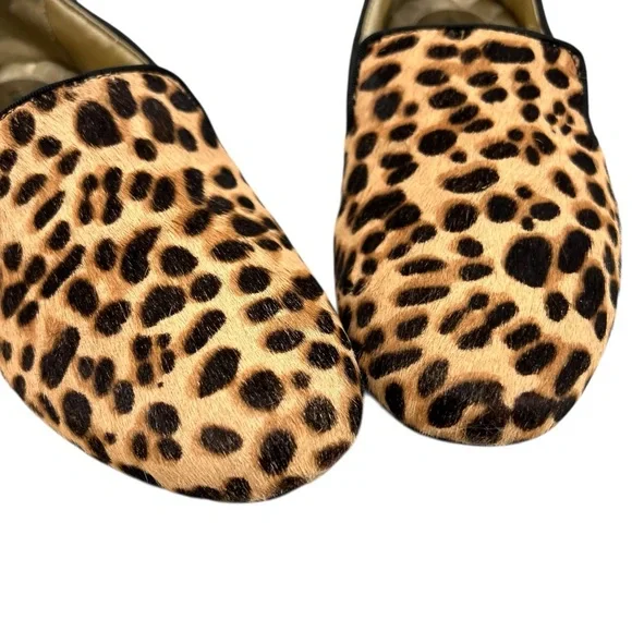 Birdies The Starling Cheetah Print Calf Hair Slip On Loafer Flats Women’s 6.5 - Picture 5 of 14